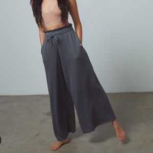 lunya cozy cotton silk lounge pants - Medium